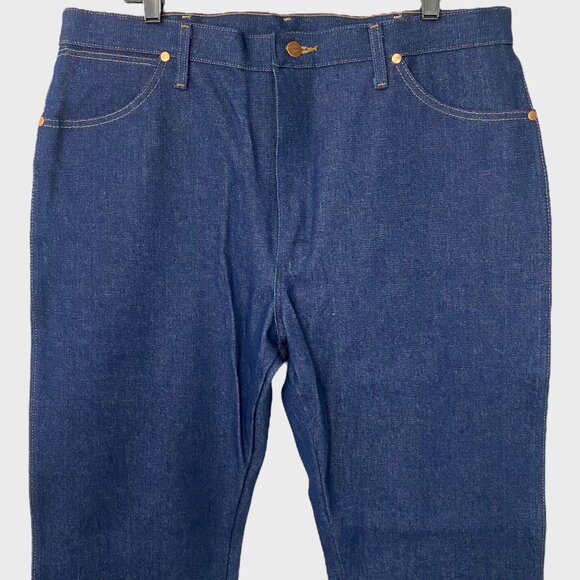 Wrangler Cowboy Cut Denim Jeans Blue Men's Size 38X32 Original Fit Pro Rodeo New - Picture 5 of 12